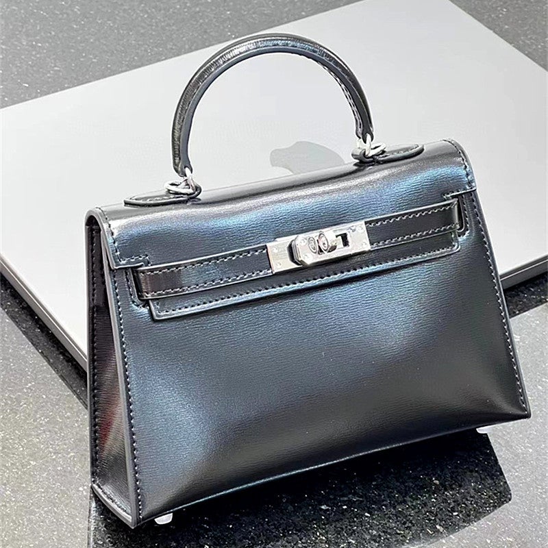 Women'S Bag Kelly Toe Box Cow Leather Shoulder Crossbody Bag High-End Light Luxury High-End Bag - Image 1