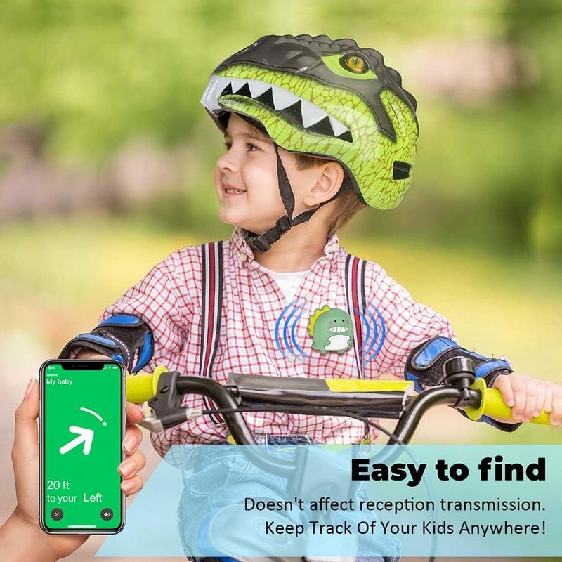 BIQIRE 4 Pack for AirTag Holder with Pin, Soft Silicone Cute Air tag Holder for Kids Hidden Airtag Case Waterproof airtag Accessories for Child, Elderly, Pets Collar, Clothes, Shoe, Backpack - Image 4