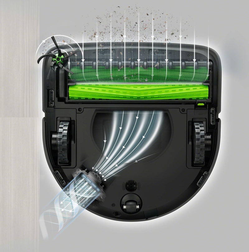 iRobot Authentic Replacement Parts- Roomba s Series Replacement Dual Multi-Surface Rubber Brushes, Green - Image 2