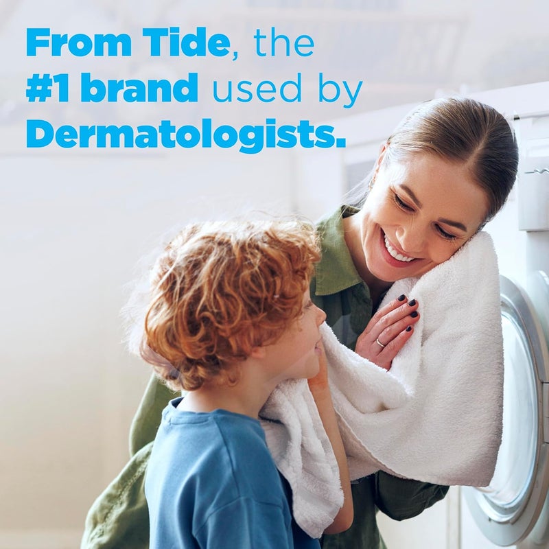 Tide Free & Gentle Liquid Laundry Detergent, 113 Loads, 149 fl oz, Laundry Detergent, Clean Laundry Detergent - Image 3