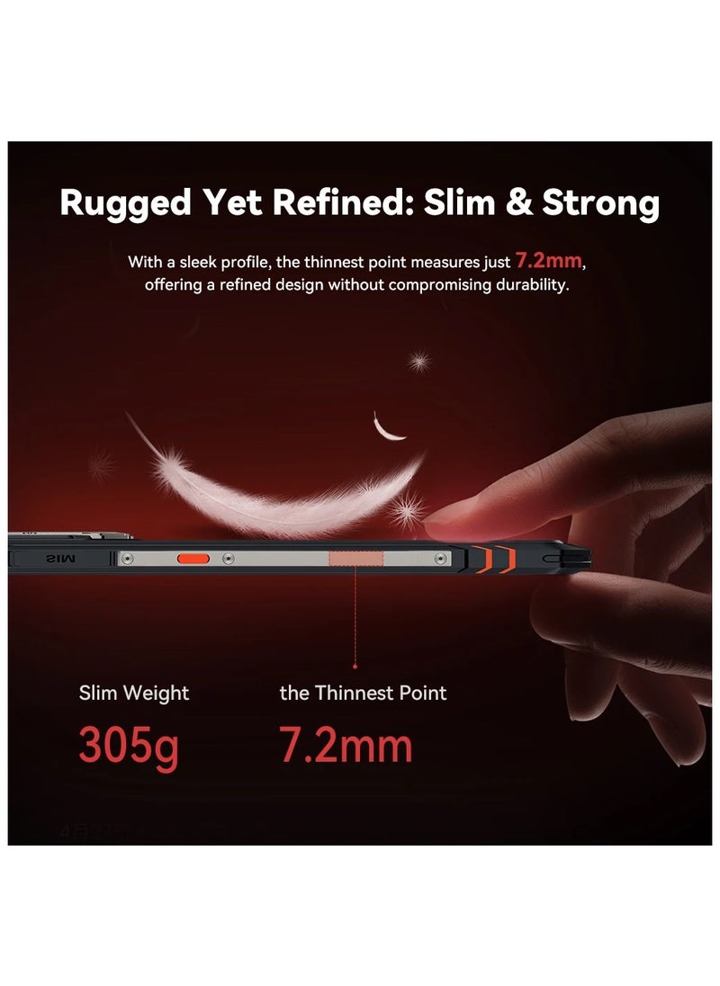 Cubot Cubot KingKong Star 2, Ultra-Slim Rugged Smartphone 5G, 4nm MTK D8200, 24GB RAM(12+12GB)+256GB ROM,6.72-inch 144Hz Large Display  - Image 4