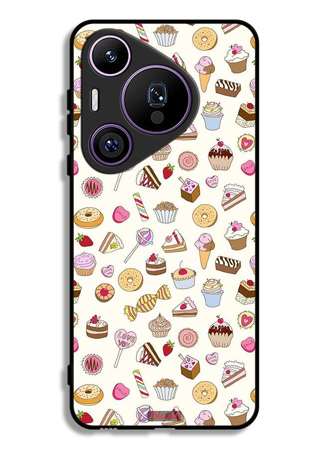 Tolwak Huawei Pura 70 Pro Protective Case Cover Pattern Of Favorite Items - Image 1