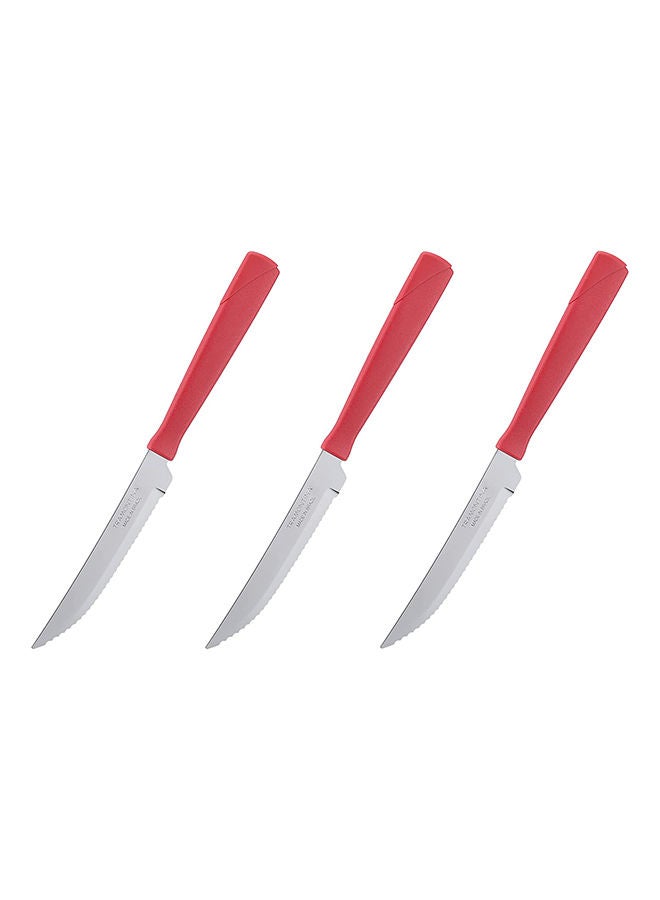 TRAMONTINA 3 Pcs Steak Knives Set