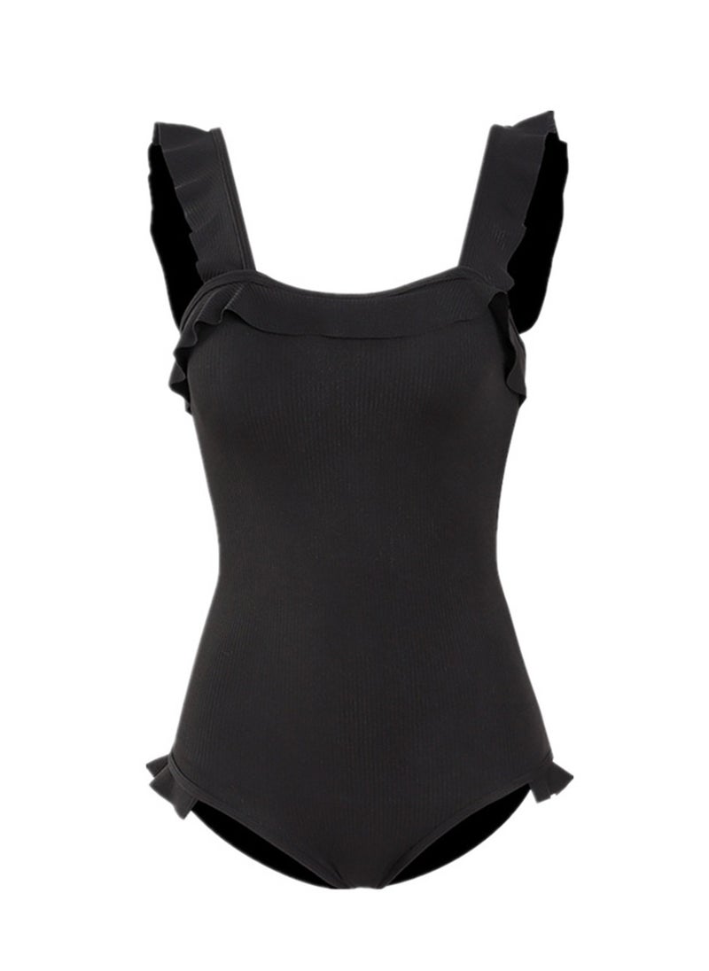 NADANBAO Beach one-piece swimsuit covering belly and slimming outdoor swimsuit - Image 1