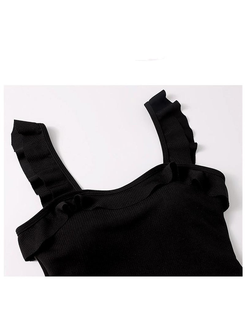 NADANBAO Beach one-piece swimsuit covering belly and slimming outdoor swimsuit - Image 2