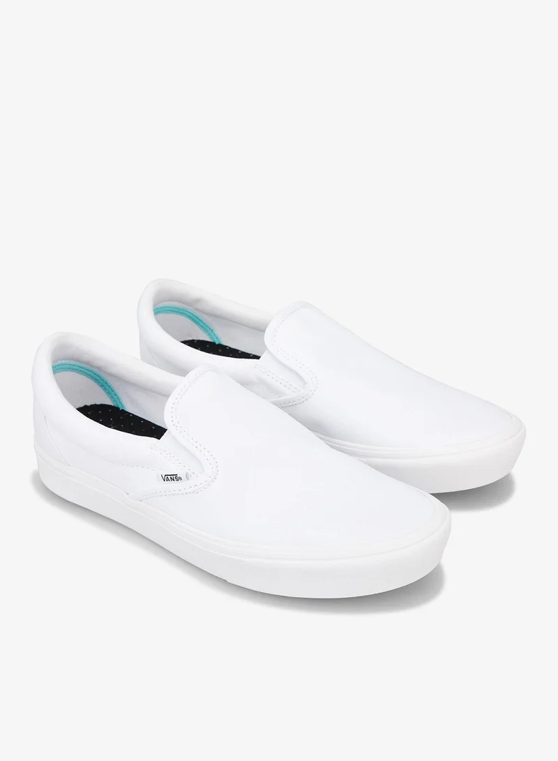 Vans White UA ComfyCush Slip-On Distort Unisex Shoe  | Best Price UAE