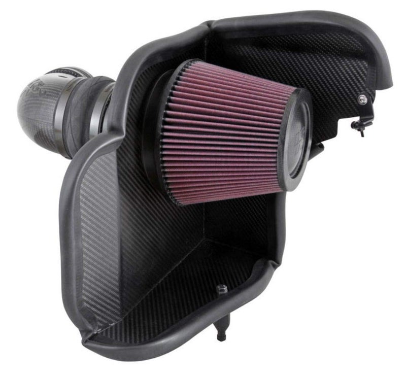 KN Cold Air Intake System HighFlow AirFilter Increase Performance Horsepower Compatible with 2014 CHEVROLET Camaro ZL1 573079