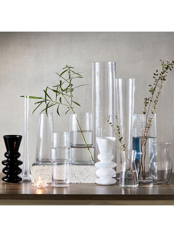 Eclat Geo Glass Modern Vase 10X10X40 Cm - Image 4