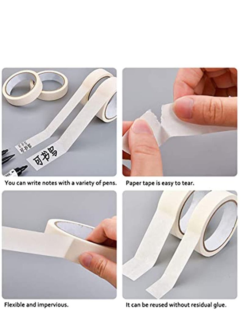 Masking Tape for Painting, 10 Pack Artist Decorators Masking Tape for Decorating Models Walls Spray DIY Painter's Tape - Image 5