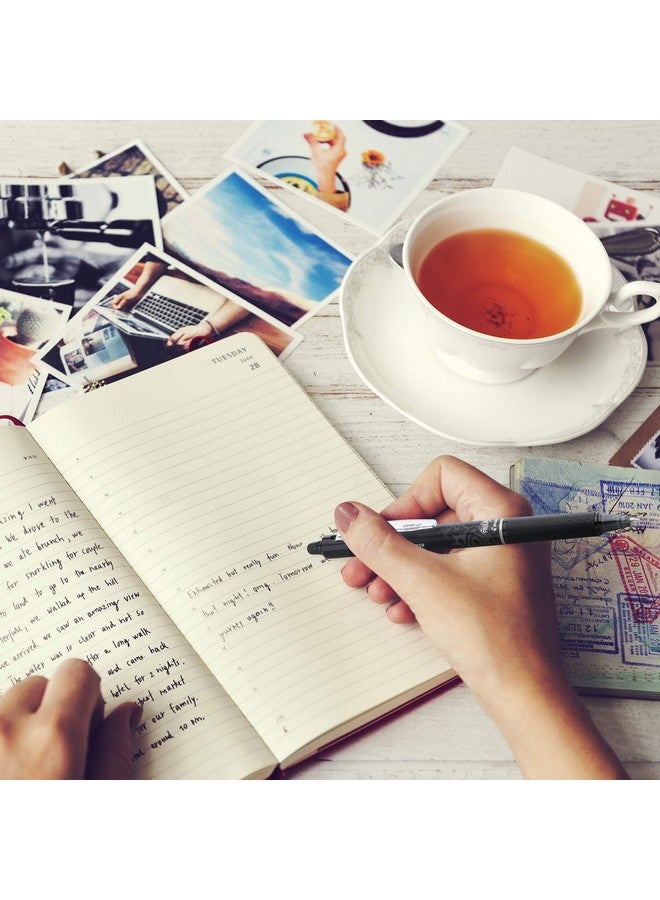 PILOT أقلام جيل قابلة للمسح من بايلوت فريكسون كليكر، نقطة رفيعة، سوداء، عبوة 6 (13601) - Image 4