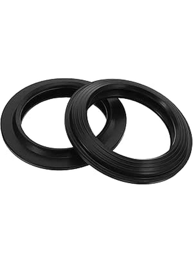 2 Pack Rubber Flush Valve Seal Gasket Set For RV And Household Toilet Tank To Bowl Replacement - Image 1