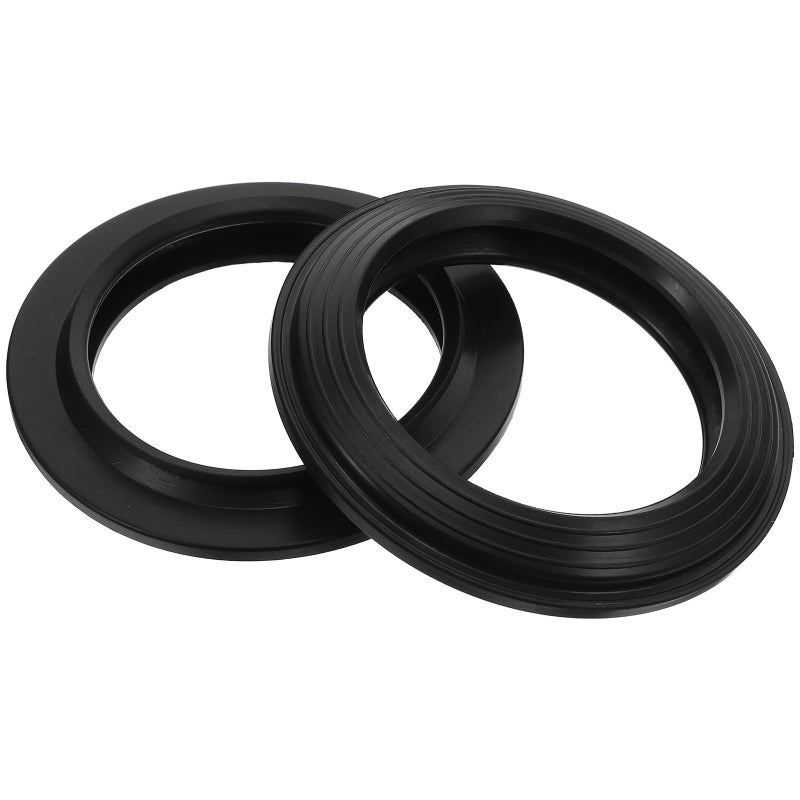 2 Pack Rubber Flush Valve Seal Gasket Set For RV And Household Toilet Tank To Bowl Replacement - Image 2