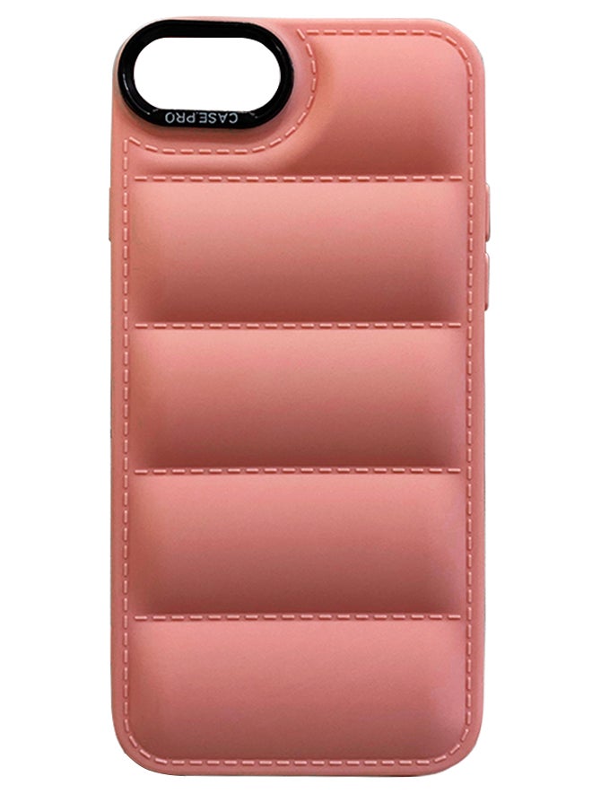Generic Iphone 6/7/8 Puffer Case, Stylish and Protective Down Jacket iphone Cover, Protective Puffer Case for iPhone 6/7/8 - Pink 