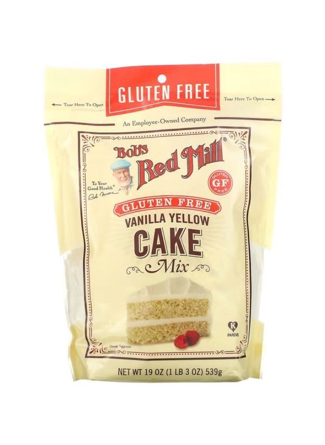 Bob's Red Mill Bob's Red Mill, Vanilla Yellow Cake Mix, 19 oz (539 g) 
