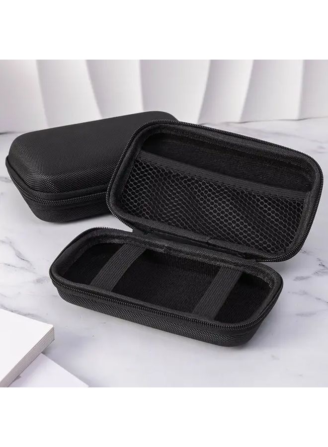 Black Foldable Magnetic Travel Case For 3 In 1 Wireless Charger Fast Charge Pad Cable Adapter Storage Bag - Image 3