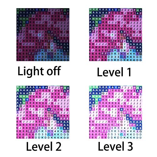 sponake A4 Light Pad for Diamond Painting - Sponake Light Board Tracing with 3 Level Brightness Apply to Full Drill & Partial Drill 5D Diamonds Art - Craft, Sketching, Animation,Weeding Vinyl - Image 5
