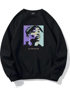 BRZ Collection Unisex Oversize Tupac All Eyez On Me Sweatshirt  - Image 1