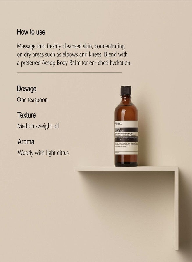 Aesop Breathless Body Oil | Hydrating Botanical Blend with Blood Orange & Jojoba | 100 mL / 3.4 oz - Image 2