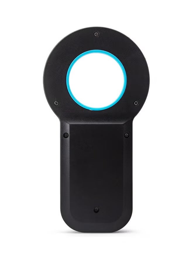 ماسح رقائق الحيوانات الأليفة المحترف - جهاز قراءة محمول متوافق مع ISO 11784/85 FDX-B/EMID | كاشف رقائق حيوانات عالمي للكلاب والقطط والماشية (168x88x60 مم، أسود) - Image 3