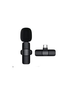 Generic K8 Wireless Microphone, Digital Mini Portable Recording Clip Mic with Receiver for All Type-C Mobile Phones Camera Laptop for Vlogging YouTube Online Class, Zoom Call  - Image 3