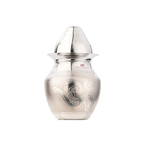 DHRUVS COLLECTION 925 Pure Silver BIS Hallmarked Kalash/Poojan Lota for Puja, Temple, Home Decor, Workplace and Gifting Purpose - 19 Grams - Image 1