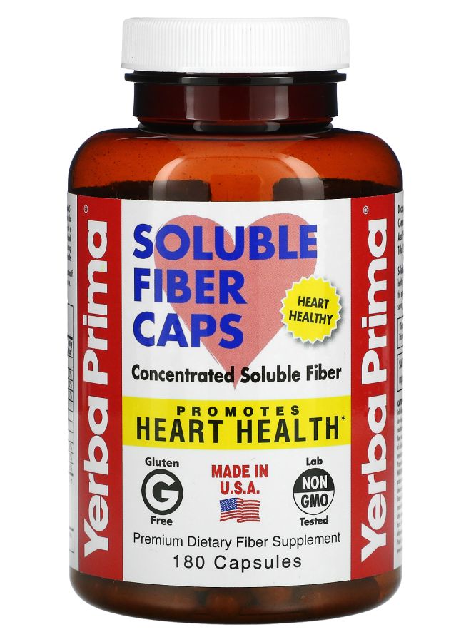 Yerba Prima Soluble Fiber Caps 180 Capsules