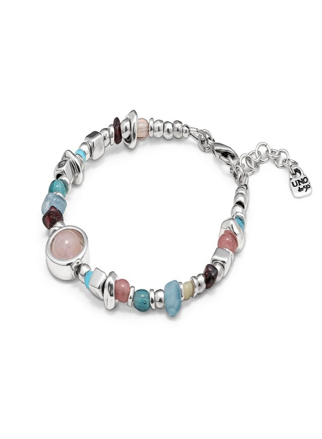 Uno de 50 UNOde ENERGY+ Bracelet, Sterling Silver-Plated with Crystals, Handmade in Spain - Image 2