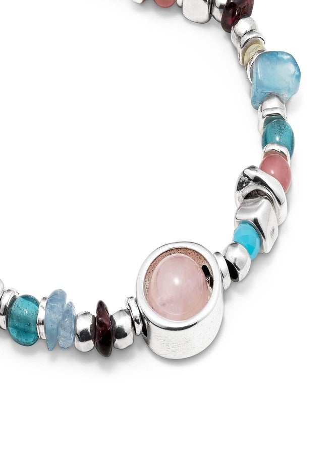 Uno de 50 UNOde ENERGY+ Bracelet, Sterling Silver-Plated with Crystals, Handmade in Spain - Image 3