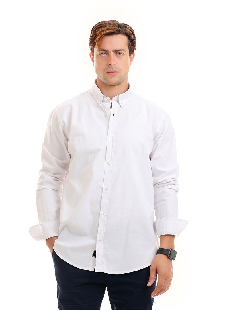 DOTT - Slim Fit Oxford Shirt - Image 1