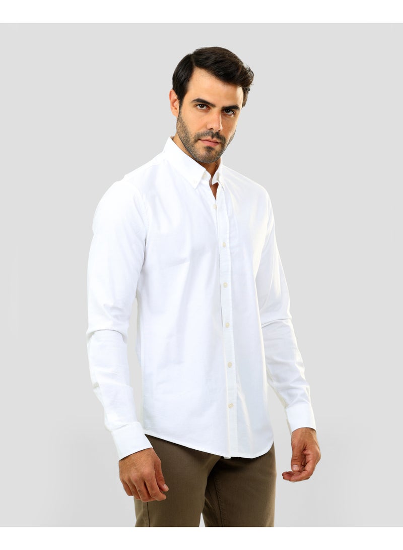 DOTT Oxford Slim Fit Classic Button-Down Shirt - Image 2