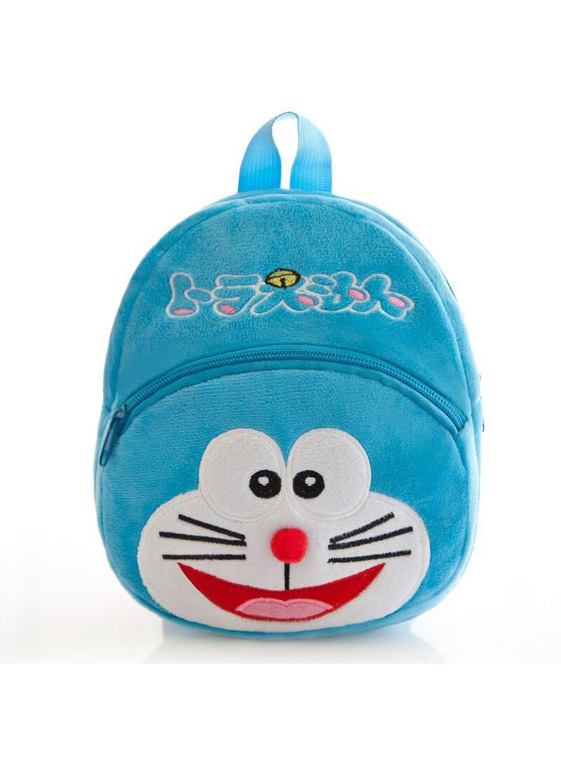 general Kids Doraemon Embroidered Backpack Cartoon Plush Kindergarten Backpack - Image 1