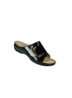 Michelle Morgan 092-2832 Michelle Morgan Ladies Wedge Heel Sandals 88909-62 Black  - Image 2