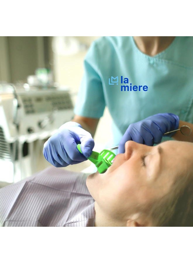 LA MIERE أطباق انطباع الأسنان الصغيرة السفلية، مجموعة أطباق انطباع مثقبة قابلة للتعقيم (حقيبة من 12) #6 - Image 4