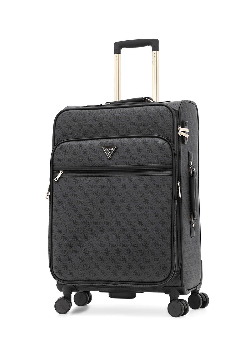 Guess Softside Double Spinner Luggage Set - 3 Piece Expandable Suitcases - Image 2