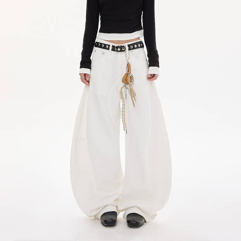 Unisex Casual Daily Denim Jeans - Image 2
