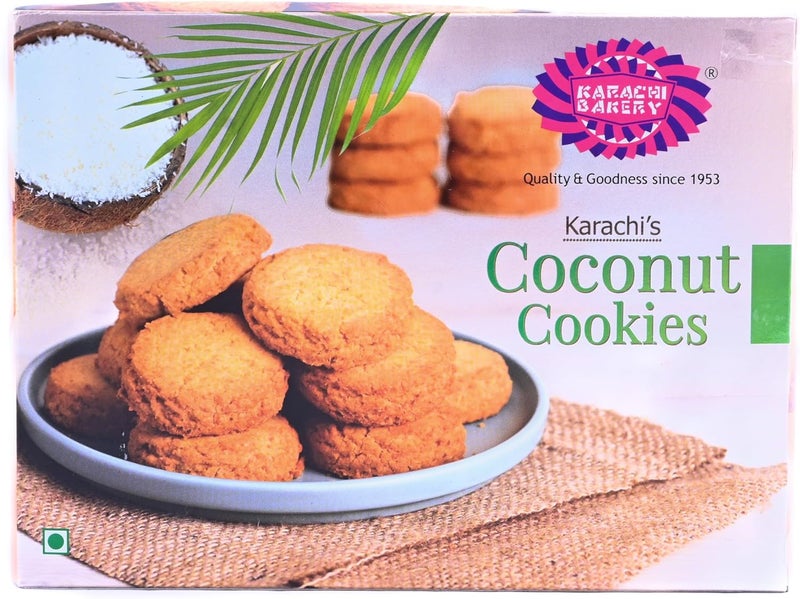 Karachi Bakery بسكويت جوز الهند من مخبز كراتشي 400 جرام - Image 1