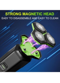 DOSCHER Electric Shavers for Men with Magnetic Detachable Head, 3D Floating Head, Ideal for Travel, Office, and Business Trips  - Image 5