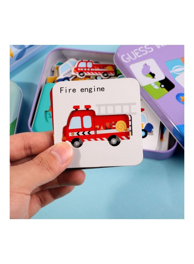 EHOME Guess Who I Am Traffic Type Toy 26.8x12x2.8cm - Image 2