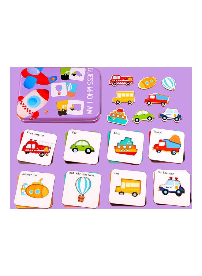 EHOME Guess Who I Am Traffic Type Toy 26.8x12x2.8cm - Image 1