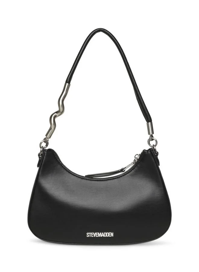 Steve Madden Braz Black Sil Women's Shoulder Bag
