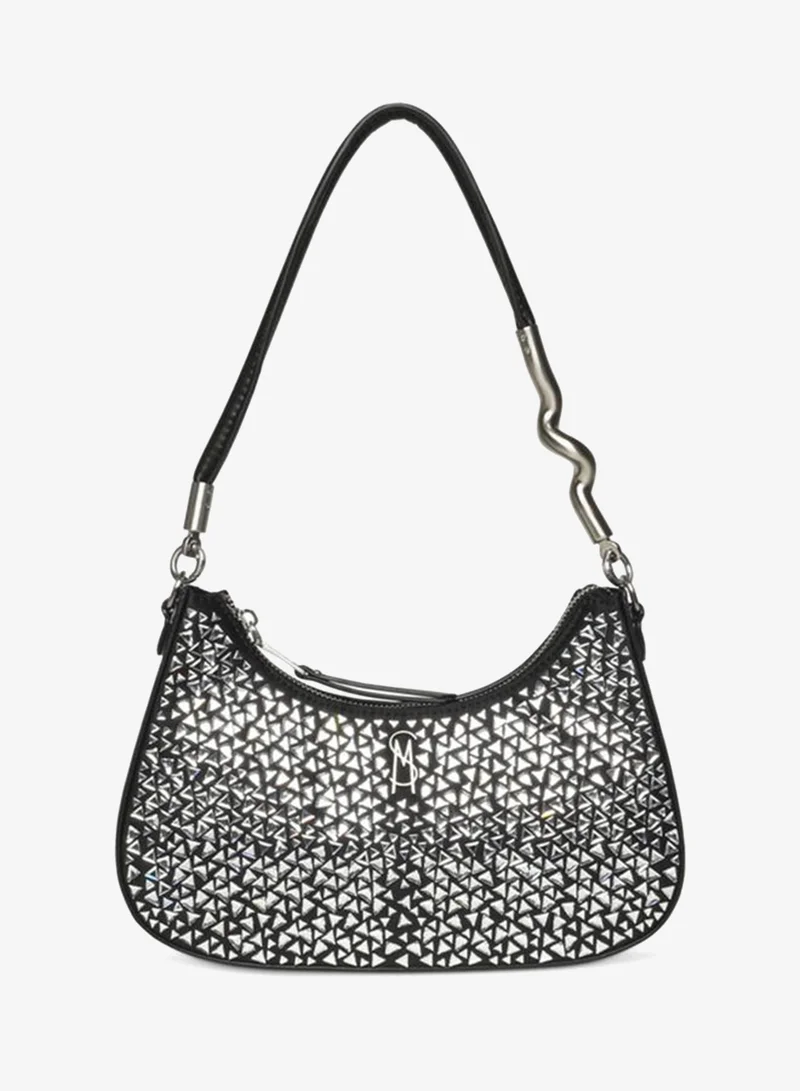 ستيف مادن Braz Black Sil Women's Shoulder Bag
