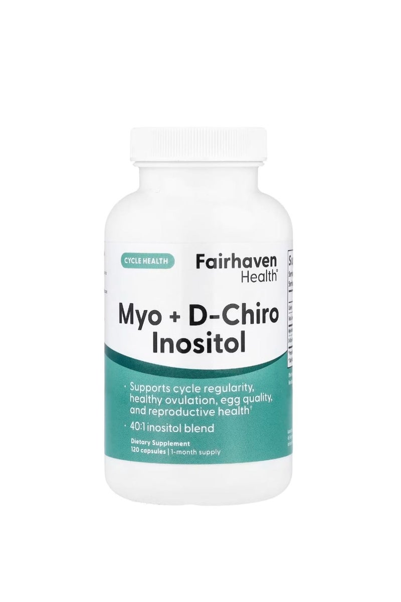 فايرهايفن هيلث اينوزيتول ميو + د-شيرو 120 كبسولة - Image 1