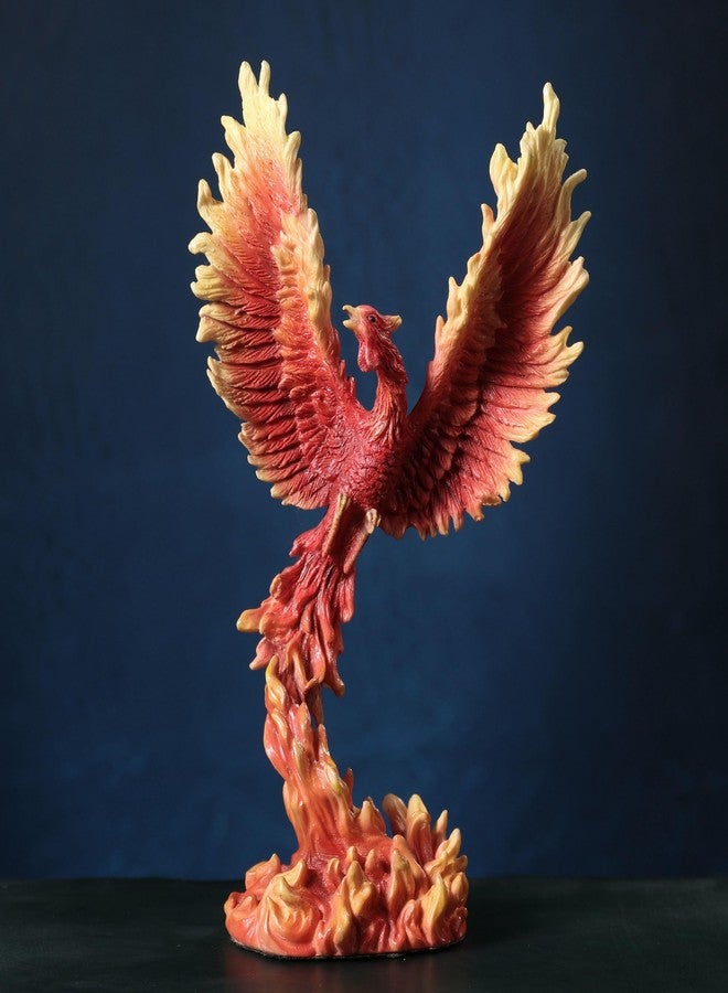 Veronese Design 6 1/4 Inch Phoenix Rising Resin Sculpture Hand Painted Figurine - Image 2