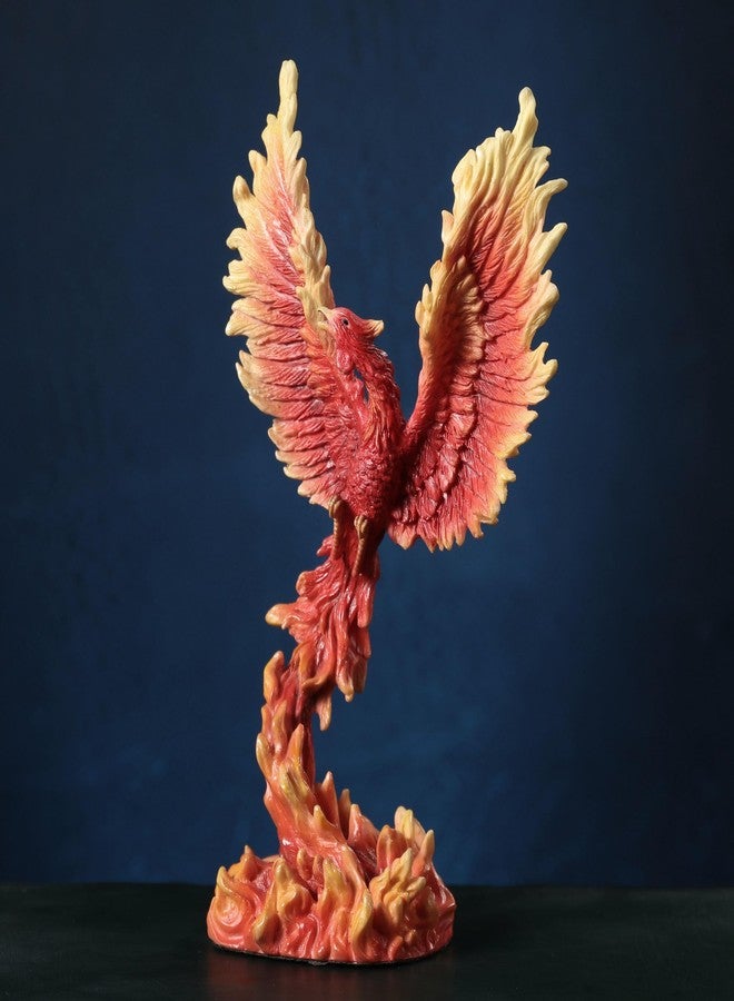 Veronese Design 6 1/4 Inch Phoenix Rising Resin Sculpture Hand Painted Figurine - Image 3