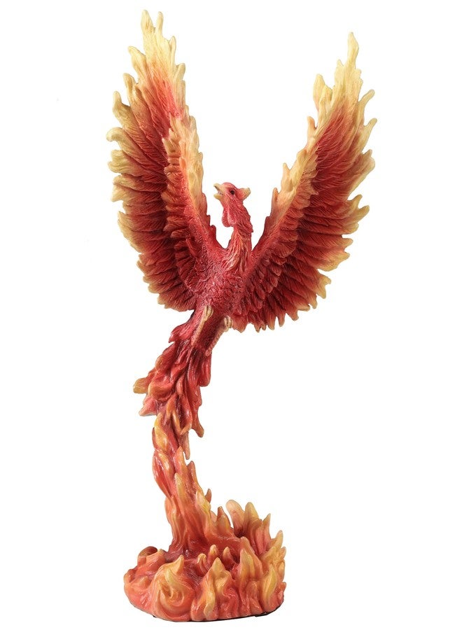 Veronese Design 6 1/4 Inch Phoenix Rising Resin Sculpture Hand Painted Figurine - Image 1