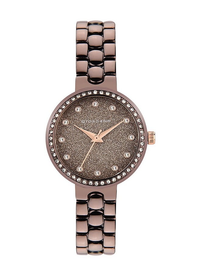 GIORDANO Giordano Women's Trendy Dial Metal Strap Fashionable Watch Model A2068-88  - Image 1