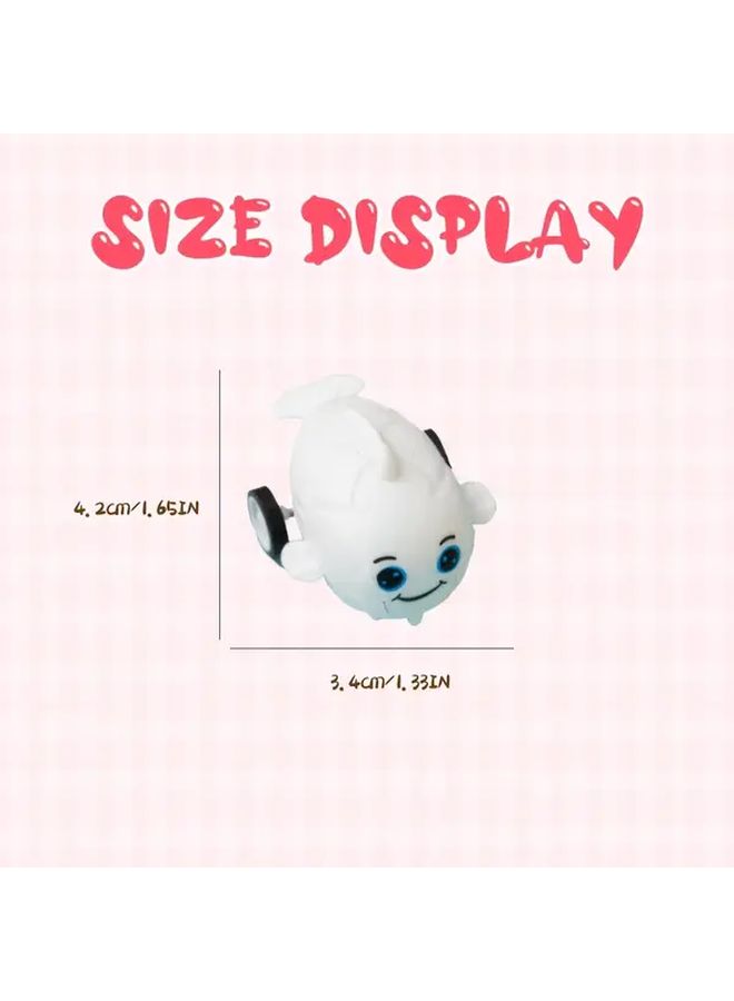 20 Cute Little Fish Pull Back Car Toys Animal Toys Manual Friction Inertia Cars Party Favor Gifts Pinata Fillers Easter Basket Stuffers School Graduation Presents For Boys Girls Parent Child Interactive 20pcs Random - Image 2