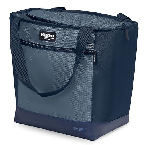 Igloo MaxCold Soft Coolers, Insulated Soft Sided Cooler Bag, Foldable Reusable & Leak Proof Food Grocery Bag, Portable Travel Cooler - Image 1