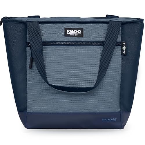 Igloo MaxCold Soft Coolers, Insulated Soft Sided Cooler Bag, Foldable Reusable & Leak Proof Food Grocery Bag, Portable Travel Cooler - Image 2
