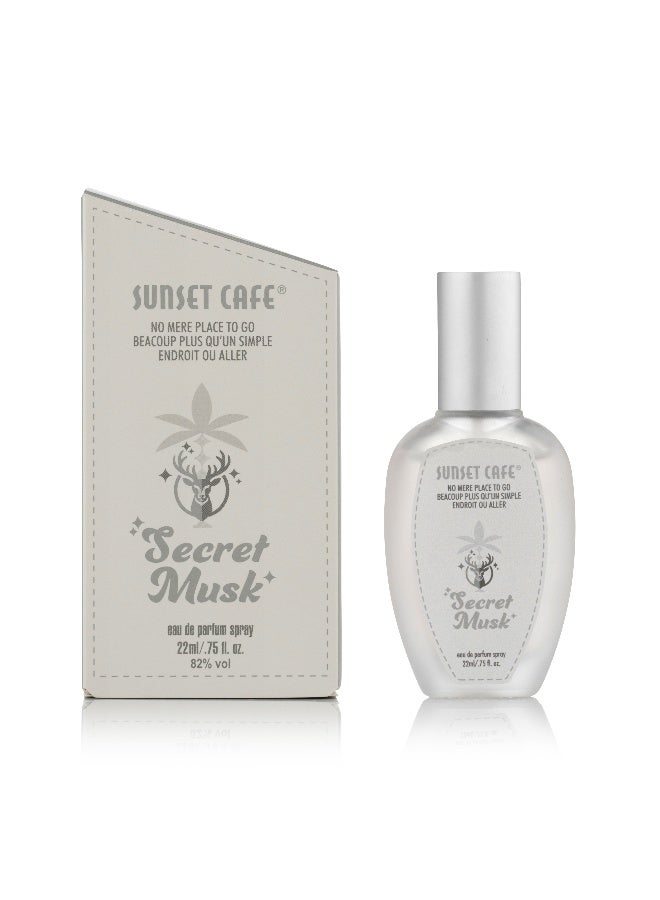 صن سيت كافيه عطر مسك سري من كافيه الغروب 22 مل - Image 1